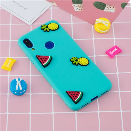 TRISEOLY для Xiaomi Redmi Note 7 Чехол Redmi 7 3D стерео патч мягкий силиконовый бампер набивной чехол с изображением животного для телефона Xiomi Redmi Note7