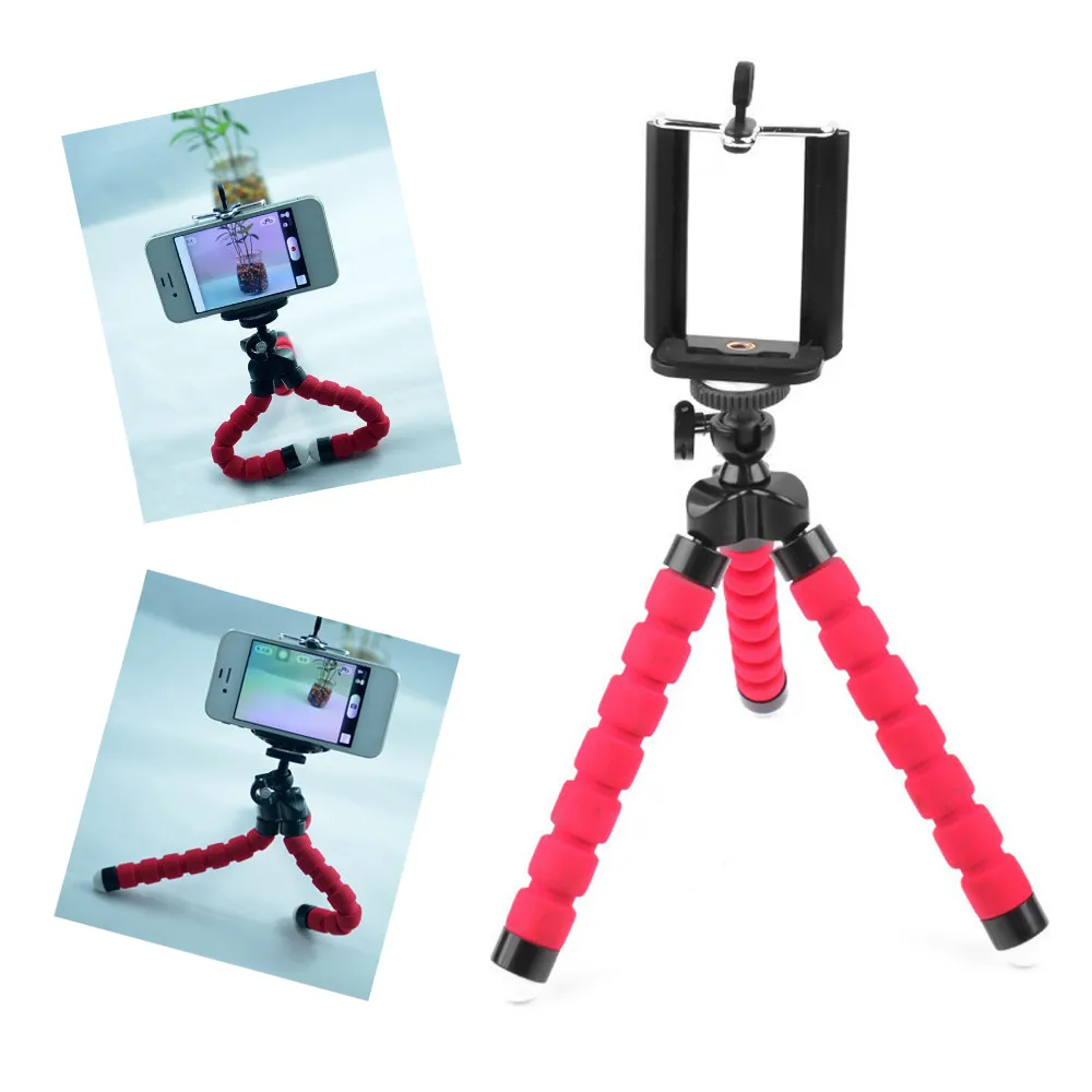 Большой Осьминог Гибкий штатив Стенд Gorillapod для телефона Telefon Мобильный телефон
