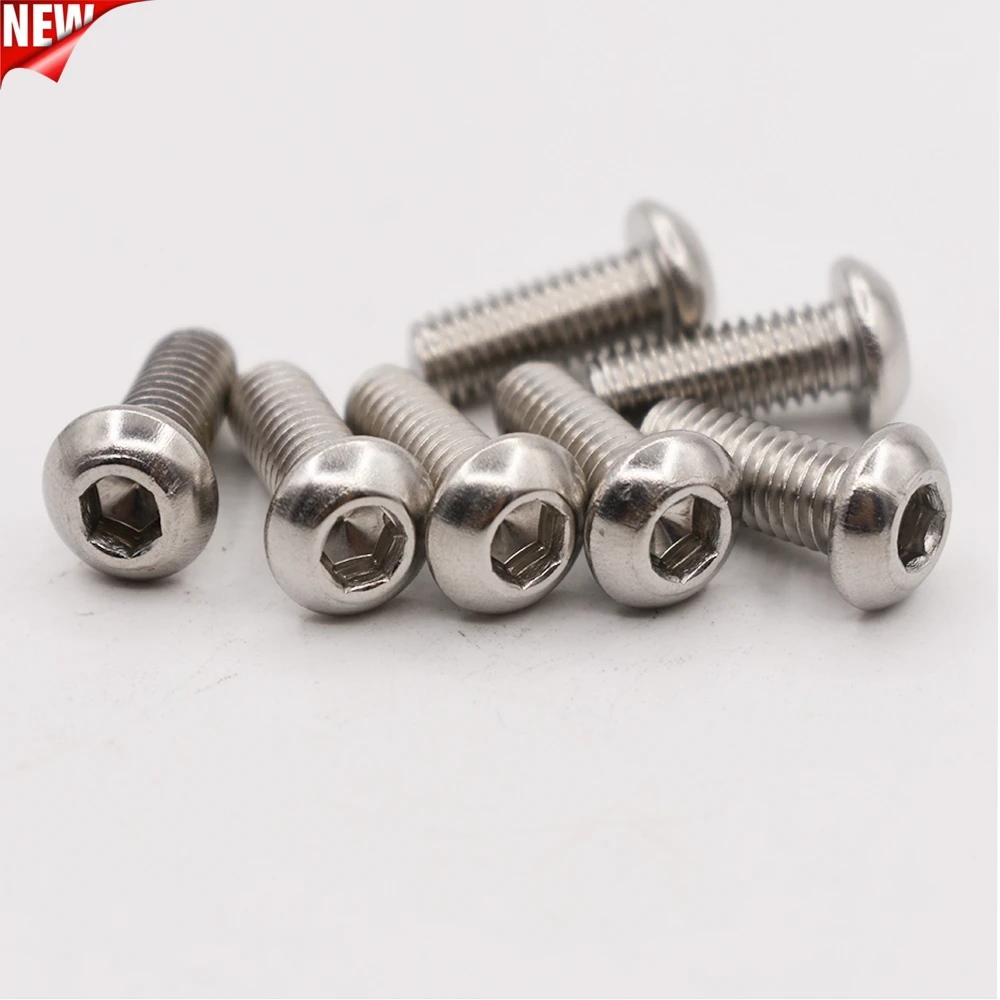 Шурупы с шестигранной головкой из нержавеющей стали 304 винты M5 длина 6 50 мм