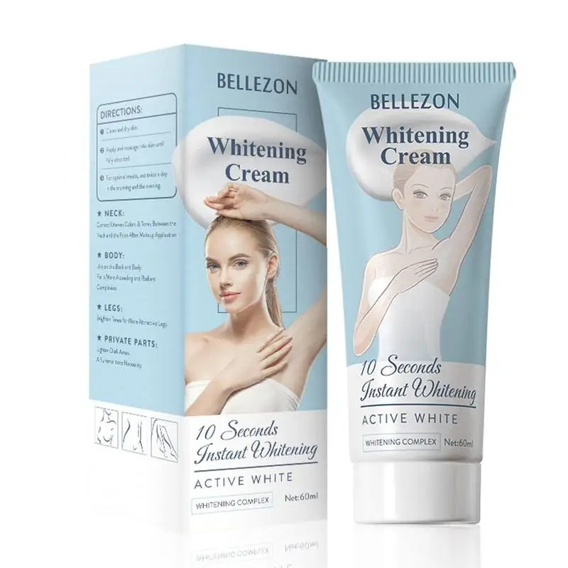 10 Seconds Instant Whitening Cream Underarm Armpit Private Knees Parts Legs Body Antiperspi K0L6 |