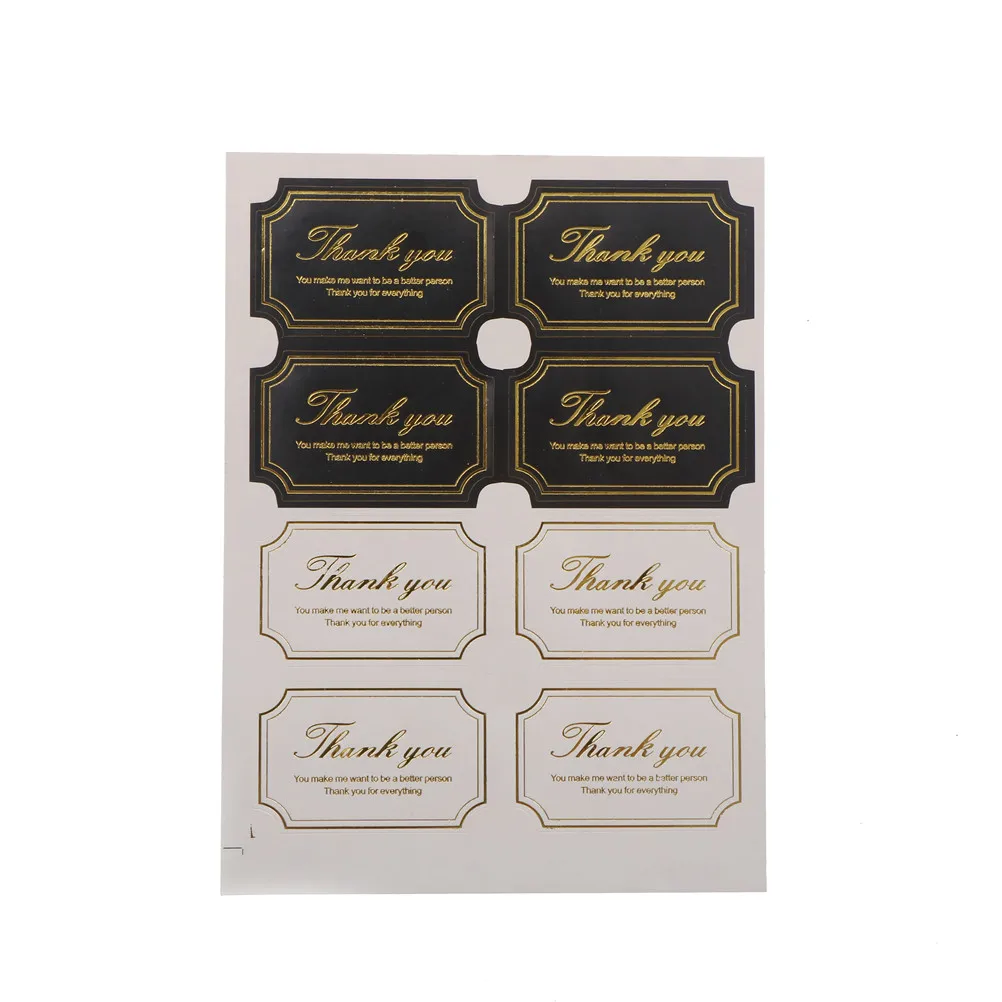 80 шт. благодарим вас ярлыки для еды Подарочные Рождественские декоративные наклейки дневника скрапбукинга