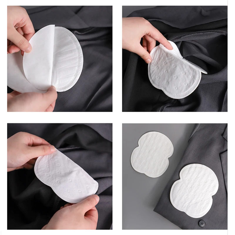 

200-40PCS Disposable Armpits Anti Sweat Pads Underarm Deodorant Gasket Sweat Absorbing Pads Linings Stickers Under Your Arms