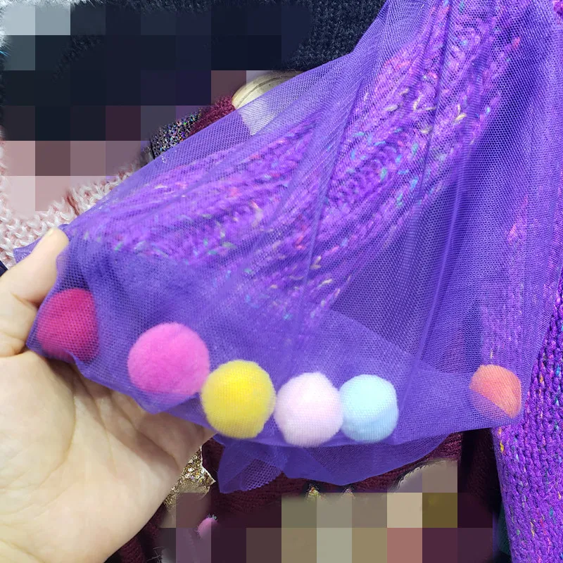 

Autumn Winter Women Streetwear Loose Cartoon Appliques Sweater Women Mesh Patchwork Long Sleeve Cute V Neck Women Sweater SL012