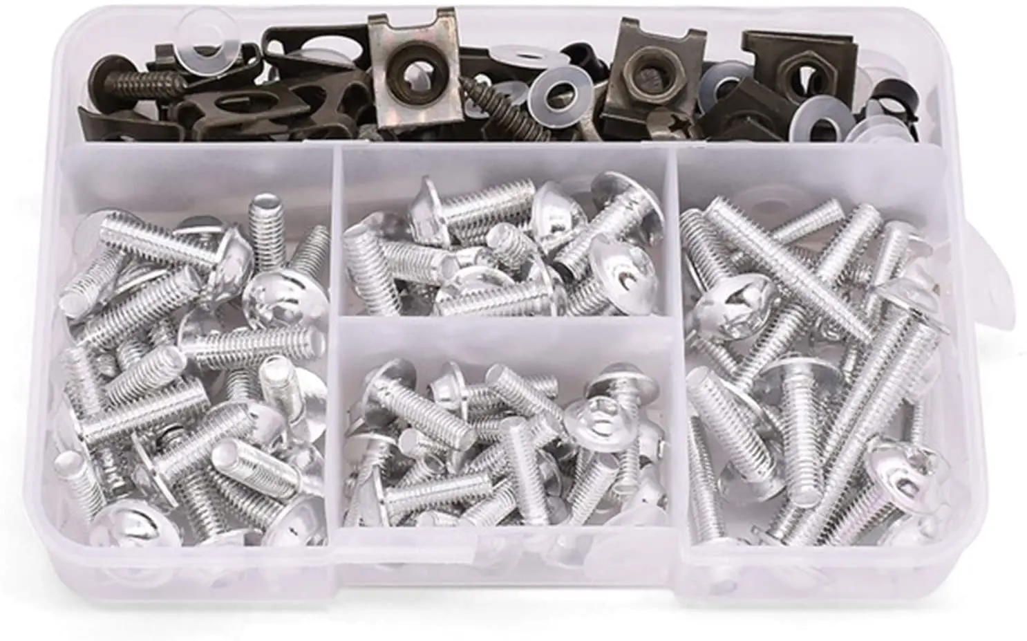 Комплект болтов для обтекателя мотоцикла винты кузова с ЧПУ M5 M6 полный зажим