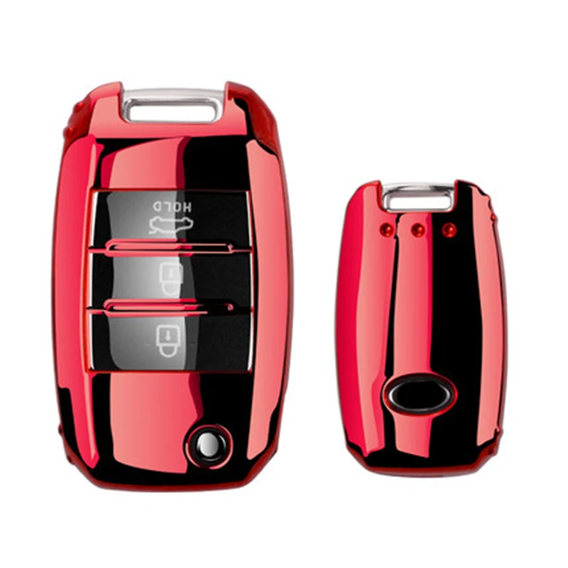 ТПУ складной автомобильный чехол для ключей защита KIA Sid Rio Soul Sportage Ceed Sorento CeratoK2 K3 K4