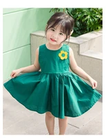 girls summer sleeveless gown clothing kids baby princess dresses children clothes