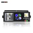 2 шт. лазерный стробоскоп с дистанционным управлением RGBW 4in1Effect светильник Gobo стробоскоп для KTV День Рождения Бар DjDisco SHEHDS сценический светильник ing