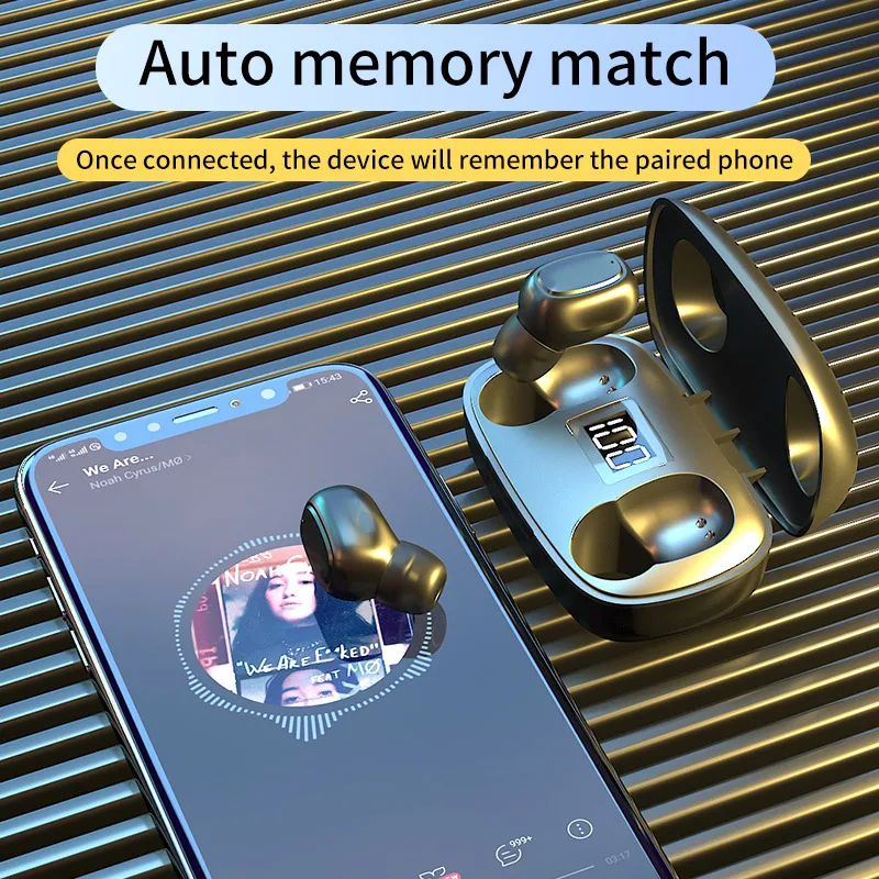 TWS-стереонаушники T10 с поддержкой Bluetooth 5 0 и защитой класса IPX7 | Электроника