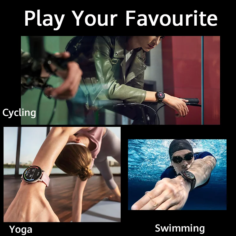 Новое поступление HUAWEI WATCH GT 3 на весь день Мониторинг SpO2 Срок службы батареи