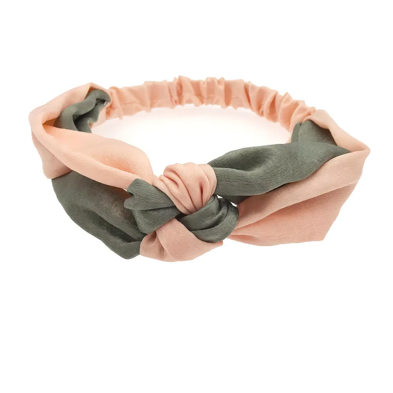 Новинка женская элегантная хлопковая повязка для волос милая на голову