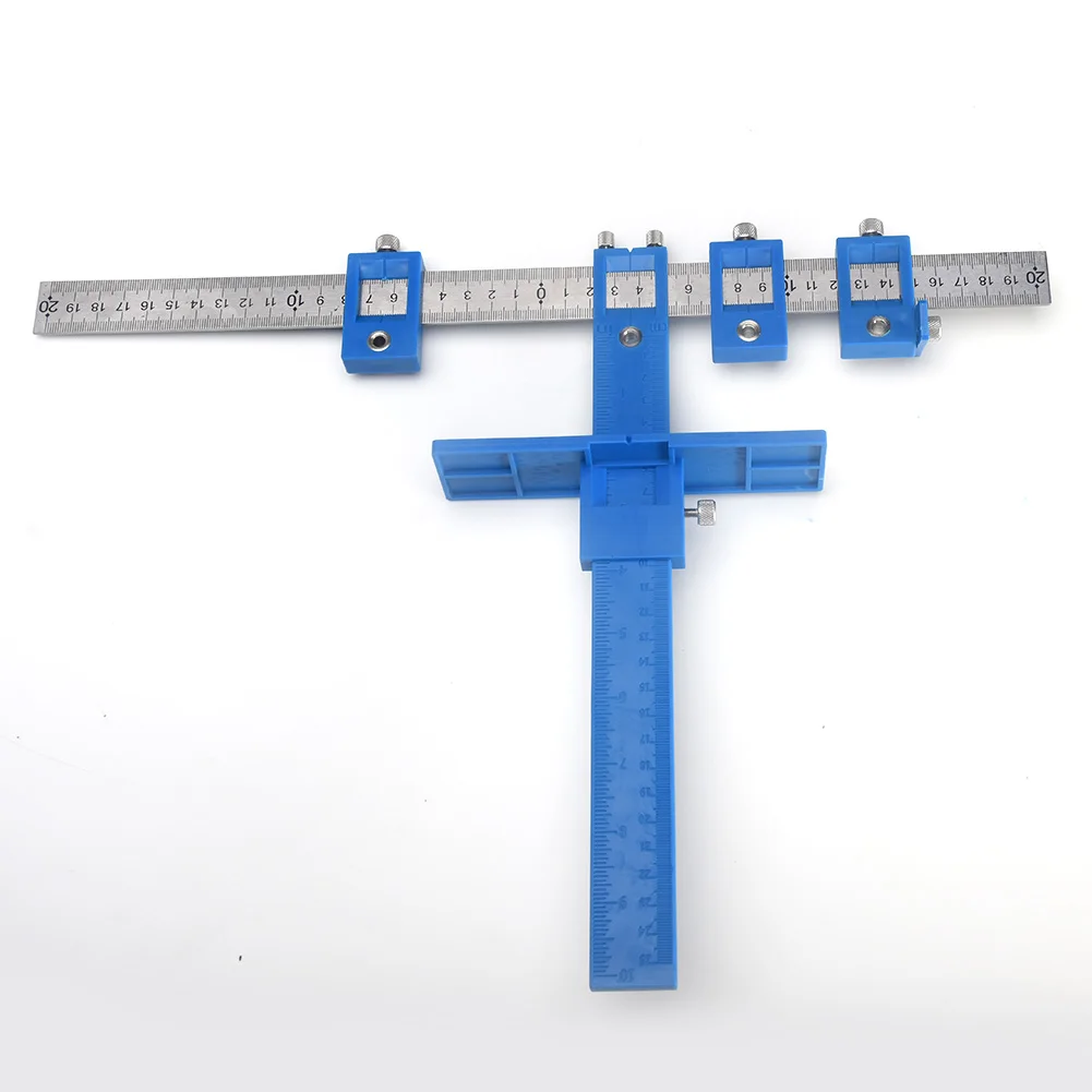 

Multifunctional Cabinet Woodworking Punch Drilling Home Adjustable Drill Guide Hardware Hole Lightweight