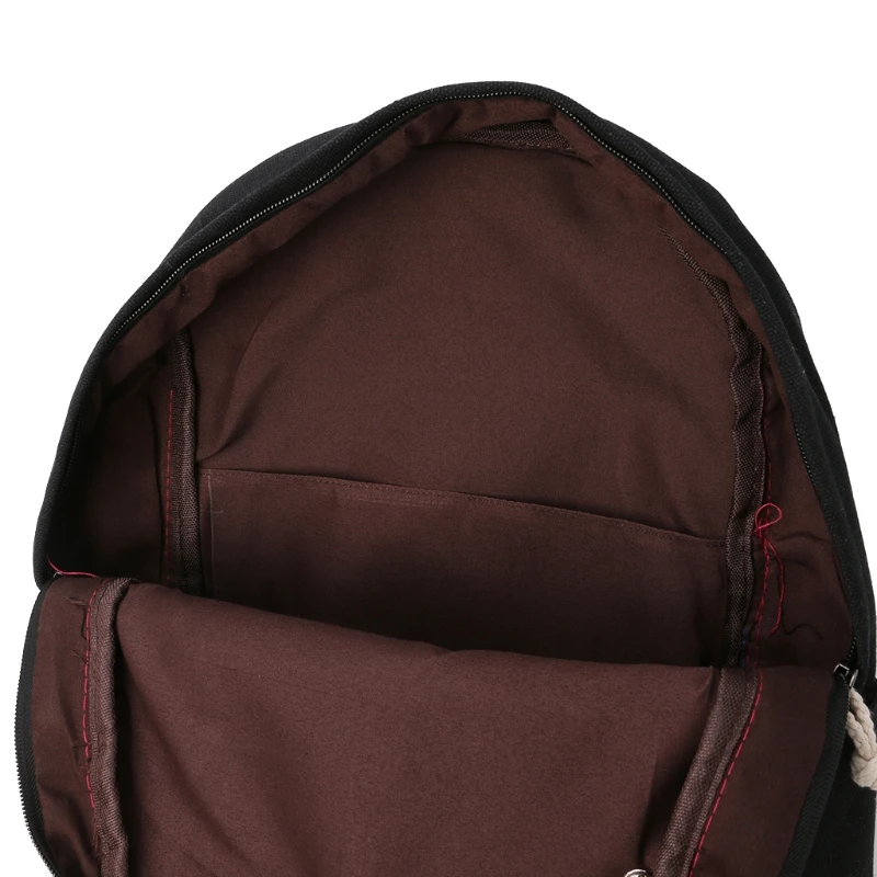 

THINKTHENDO 4Pcs Women Canvas Backpack Casual School Satchel Shoulder Bag Rucksack Travel Coin Bags Bookbags 2018 for Women