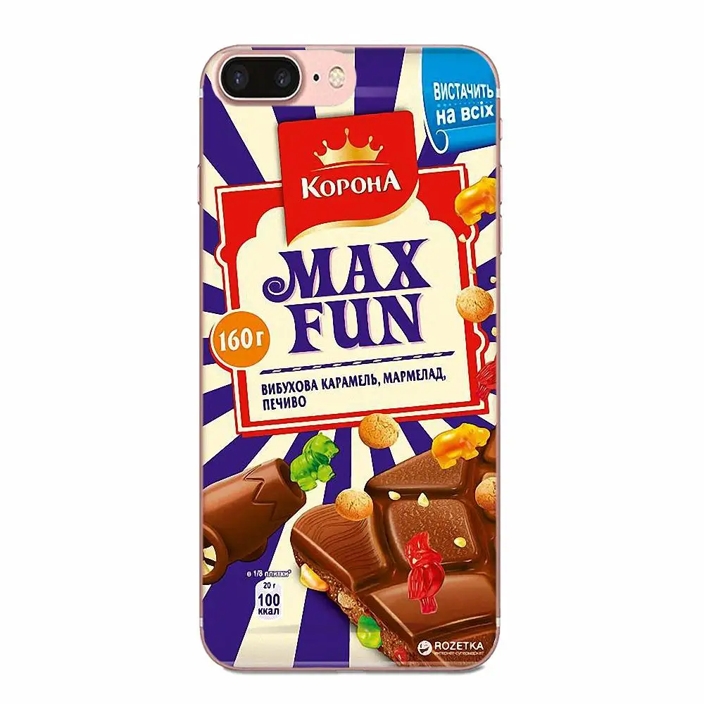 С изображением шоколада wonka барная столешница чехол для телефона из ТПУ с принтом