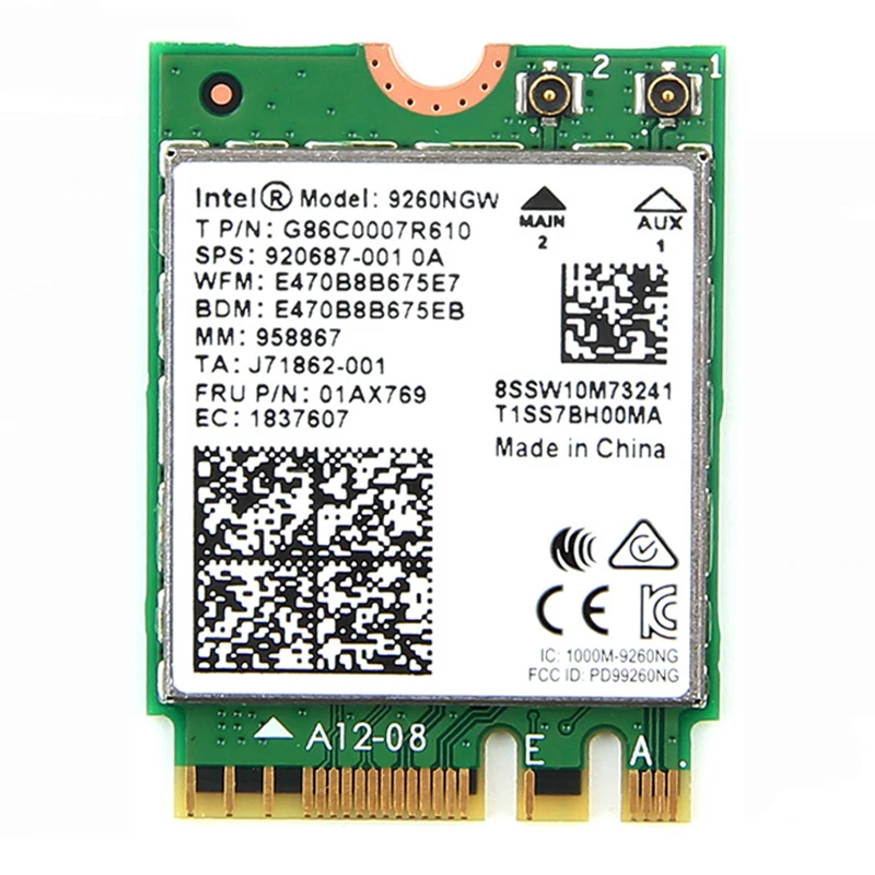 Двухдиапазонный беспроводной M.2 Wifi 6 Intel AX200 2974 Мбит/с Bluetooth 5 0 802.11ax MU-MIMO сетевой
