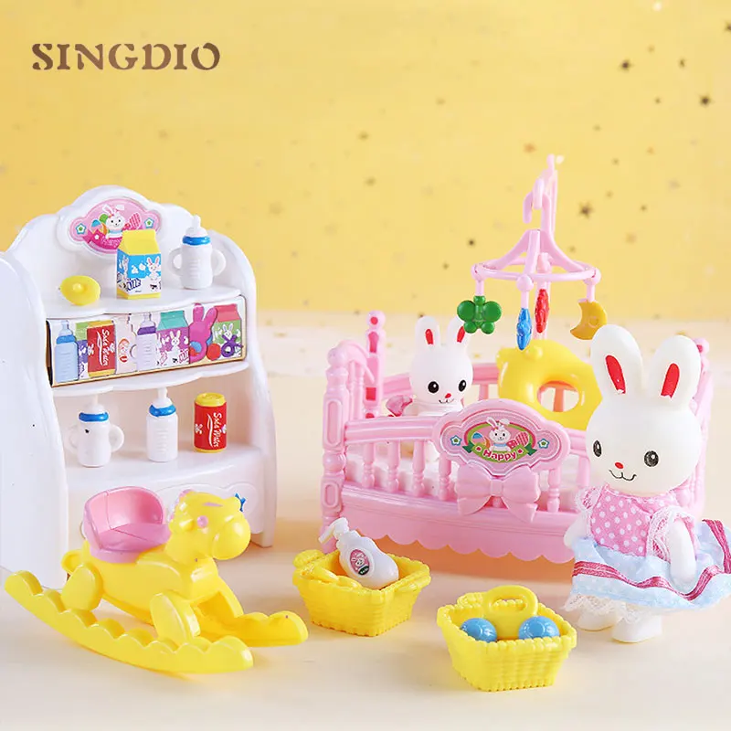 Симпатичная миниатюрная мебель сделай сам для праздника аксессуары кукольного