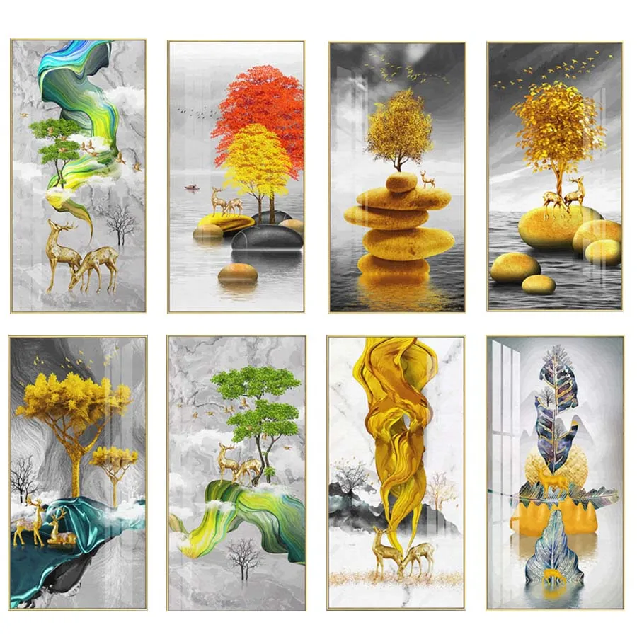 Набор для рисования по номерам на холсте 70x140 см