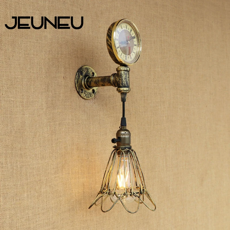 Американская настенная лампа в стиле лофт комнатное светодиодсветодиодный