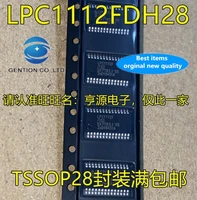 10pcs lpc1112fdh28102 lpc1112f tssop28 microcontroller chip in stock 100 new and original