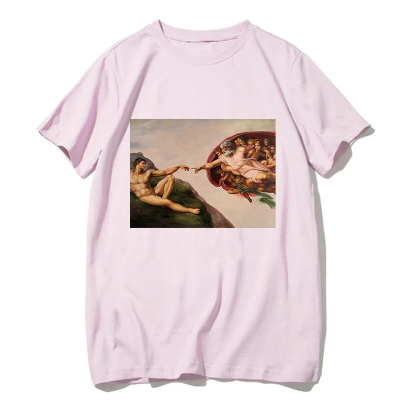 Vaporwave, футболка, Harajuk, топы, футболка, Sad Girl, ретро, аниме, для мужчин, эстетический микеланжело, японский мужской/wo, Мужская футболка, Сексуальная футболка - Цвет: 103
