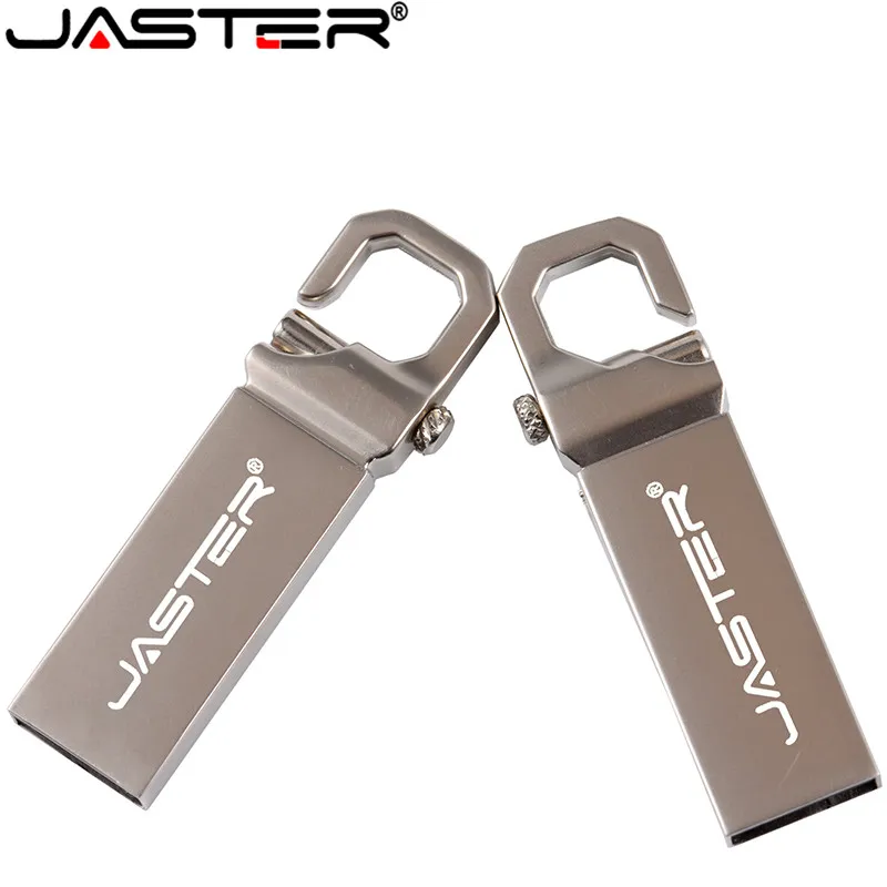USB флеш накопитель JASTER металлический объемом 64 ГБ флешка 32 16 бесплатная