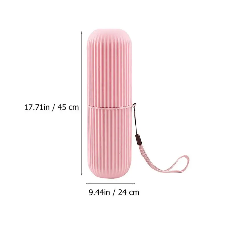 

8Pcs Traveling Wash Cups Toothbrush Storage Boxes Portable Toothbrush Box