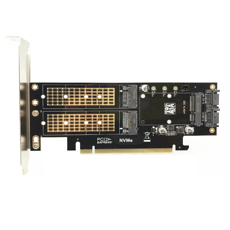 переходник для карты m2 nvme ssd ngff на pcie 30