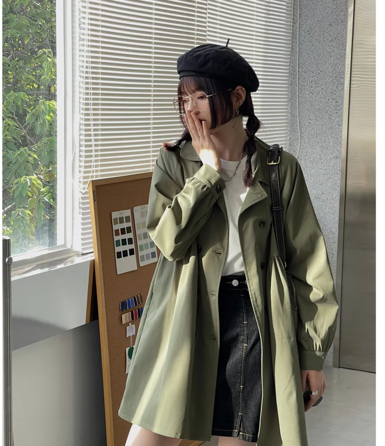 

Женская ветровка, женское короткое модное пальто с маленькими лацканами, 2021