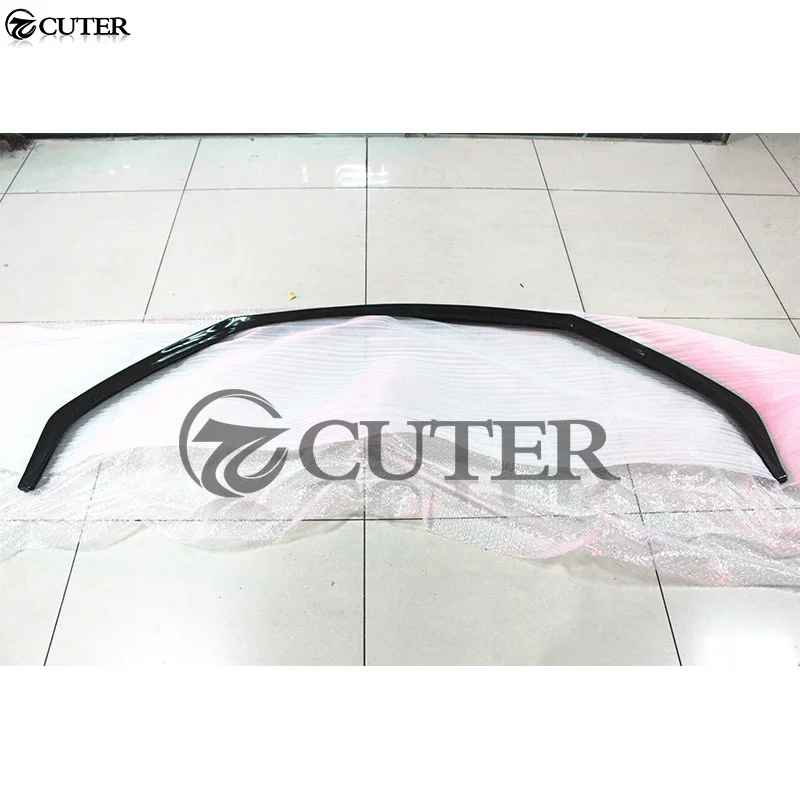 Автомобильный передний бампер из углеродного волокна спойлер для бампера Scirocco r