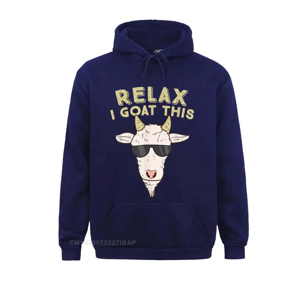 Женский свитшот с длинным рукавом принтом козы | Мужская одежда