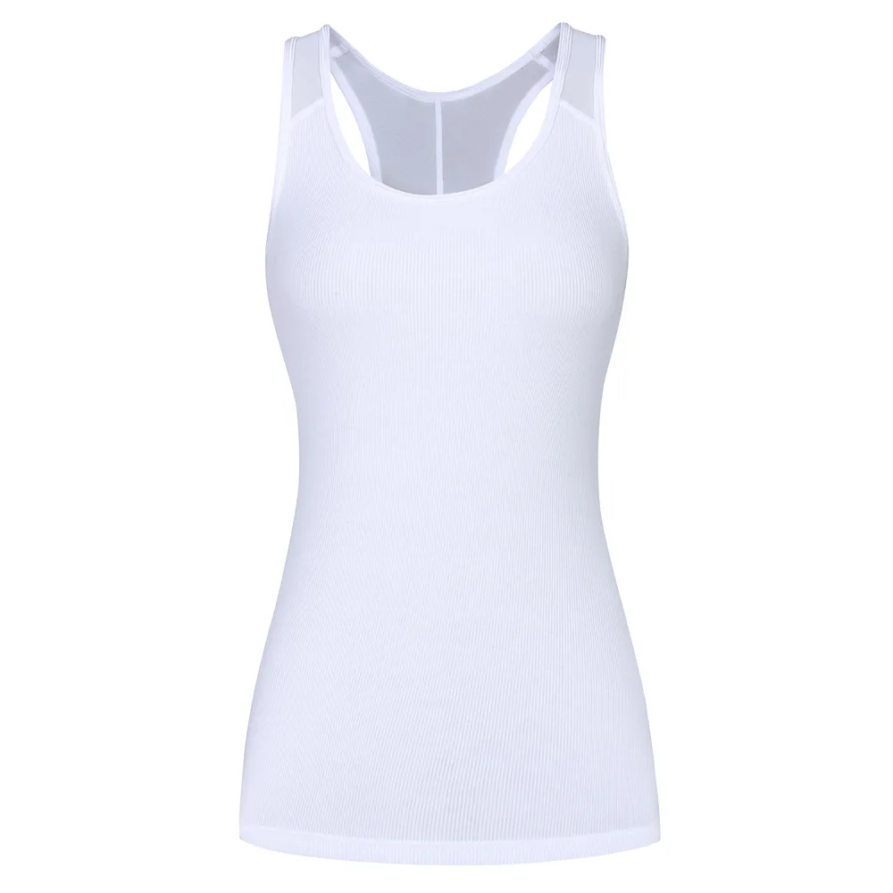 

Sports Vest Women's Quick Drying Mesh Stitching Back Running Fitness Training Vest