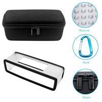 2020 new portable case set travel eva silicone storage case bag and soft cover for bose soundlink mini i ii 2 bt speaker soonhua