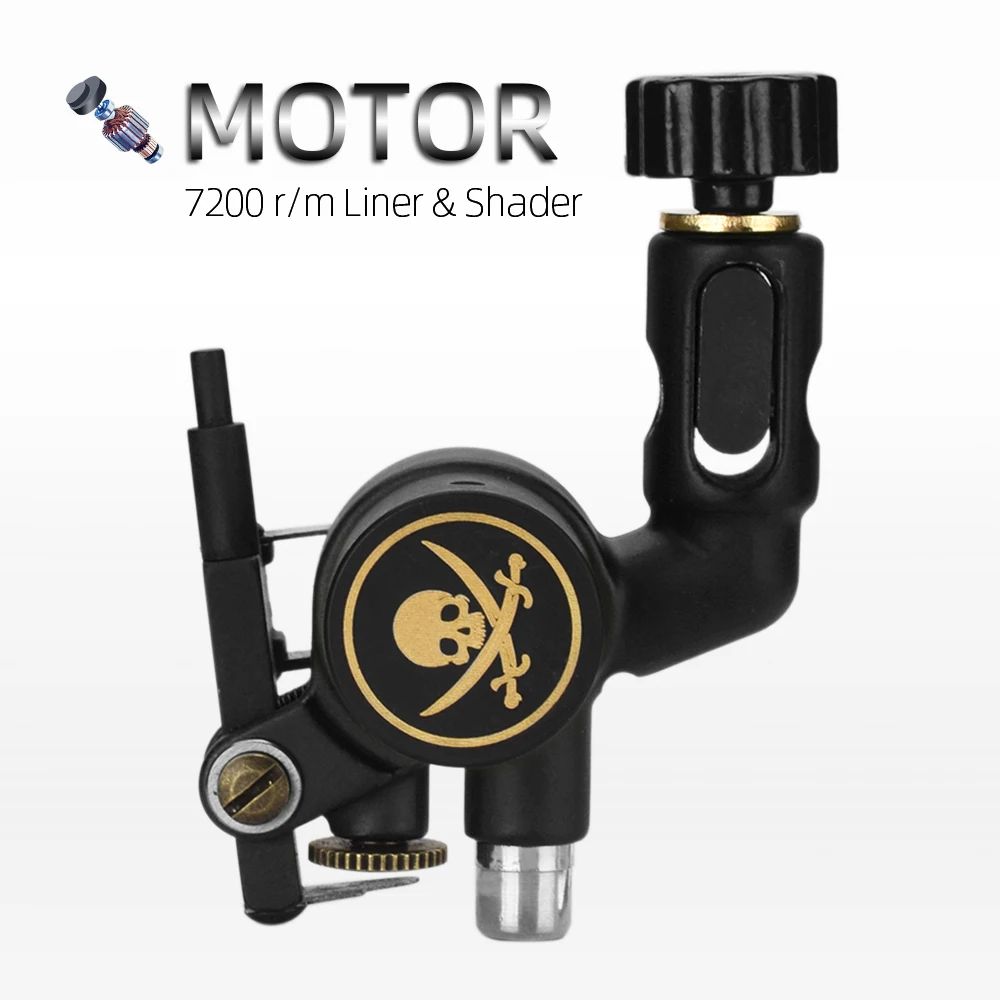 Череп машинка для татуировки мотор маленькая и милая роторная татуировка машина