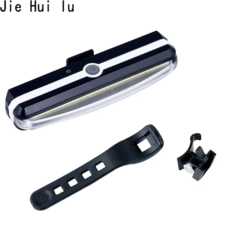 Ультра яркий велосипедный светильник USB Перезаряжаемый задний с высокой