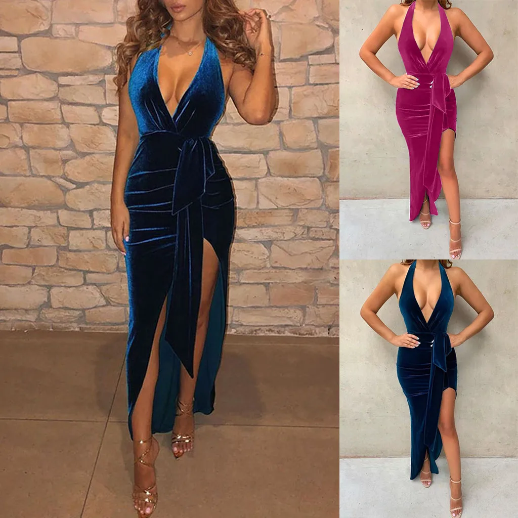 Летнее пляжное платье в стиле бохо с цветочным принтом женское сексуальное