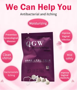 Вагинальные медицинские тампоны, вакуумные тампоны для выведения токсинов, гинекологического лечения, 30 шт.