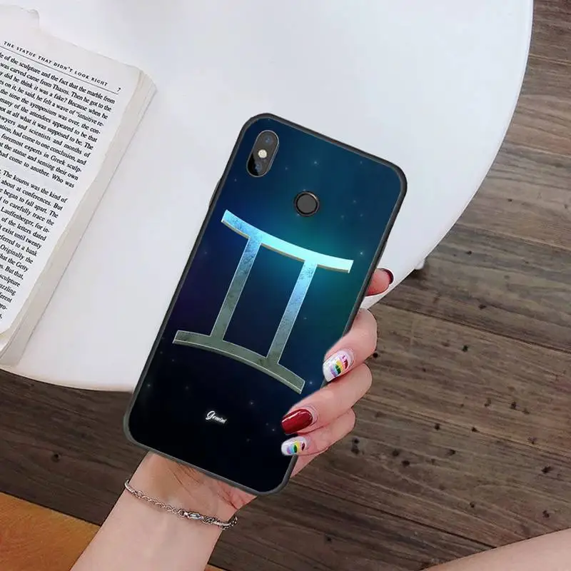 

Twelve constellation symbols Phone Case For Xiaomi Redmi note 7 8 9 t k30 max3 9 s 10 pro lite