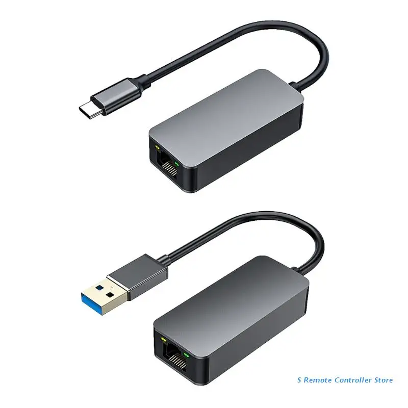 

Адаптер BX0E 2,5G USB C к Gigabit Ethernet Rj45, карта Type-C к локальной сети 2500 МБ, безприводный алюминиевый сплав