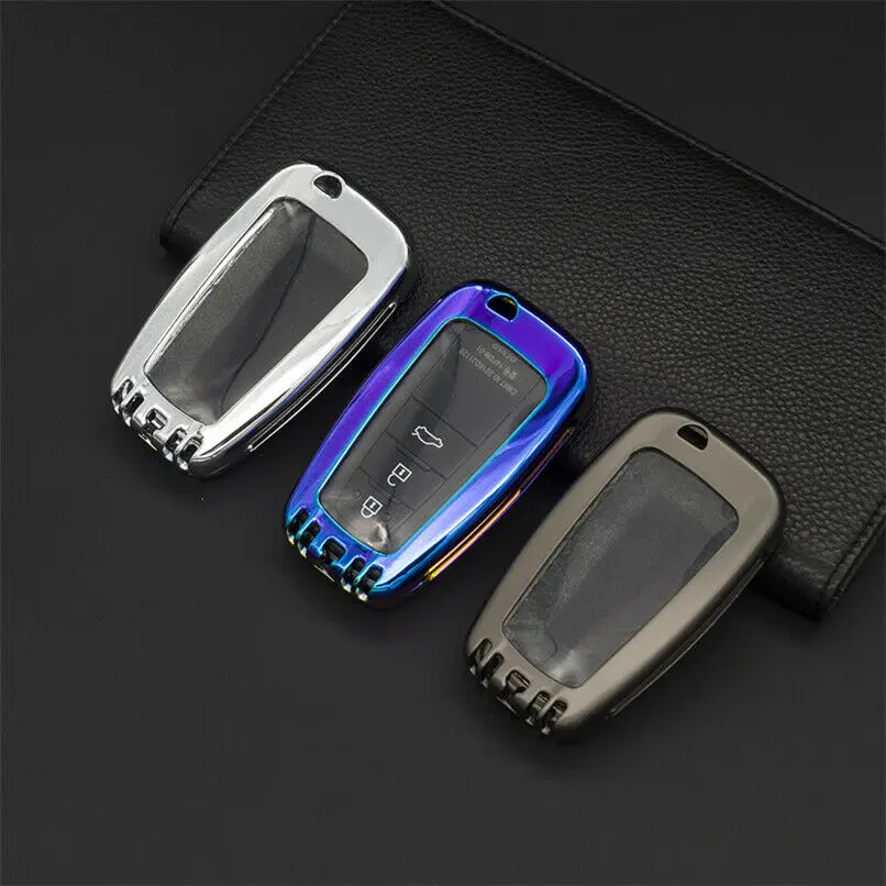 

2 3 4 Button Zinc Alloy Car Key Case Cover Shell For Toyota CHR C-HR Prado Camry Avalon Prius Corolla RAV4 Keychain