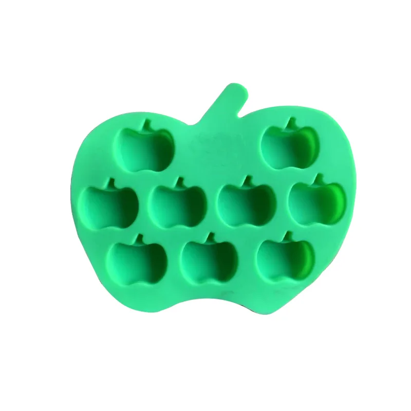 FDA силиконовая форма для льда яблочный лоток силиконовые формы украшения тортов