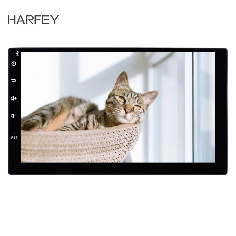 Harfey Универсальный Android 9 0 2Din gps Автомобиль Радио Стерео для NISSAN TOYOTA YARIS RAV4 VIOS QASHQAI