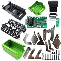 2018650 version battery plastic case charging protection circuit board pcb for greenworks 40v lawn mower cropper grass cutter