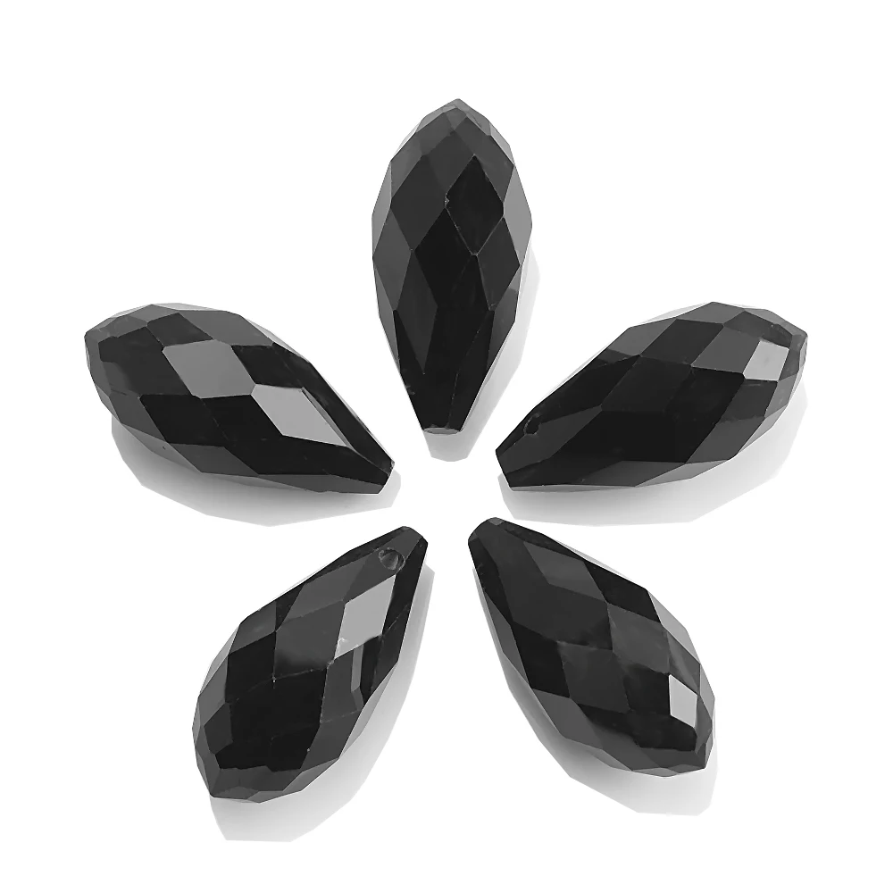 Новое поступление в форме капель бисер красный DIY 10x2 0/12 х 25 мм ограненные