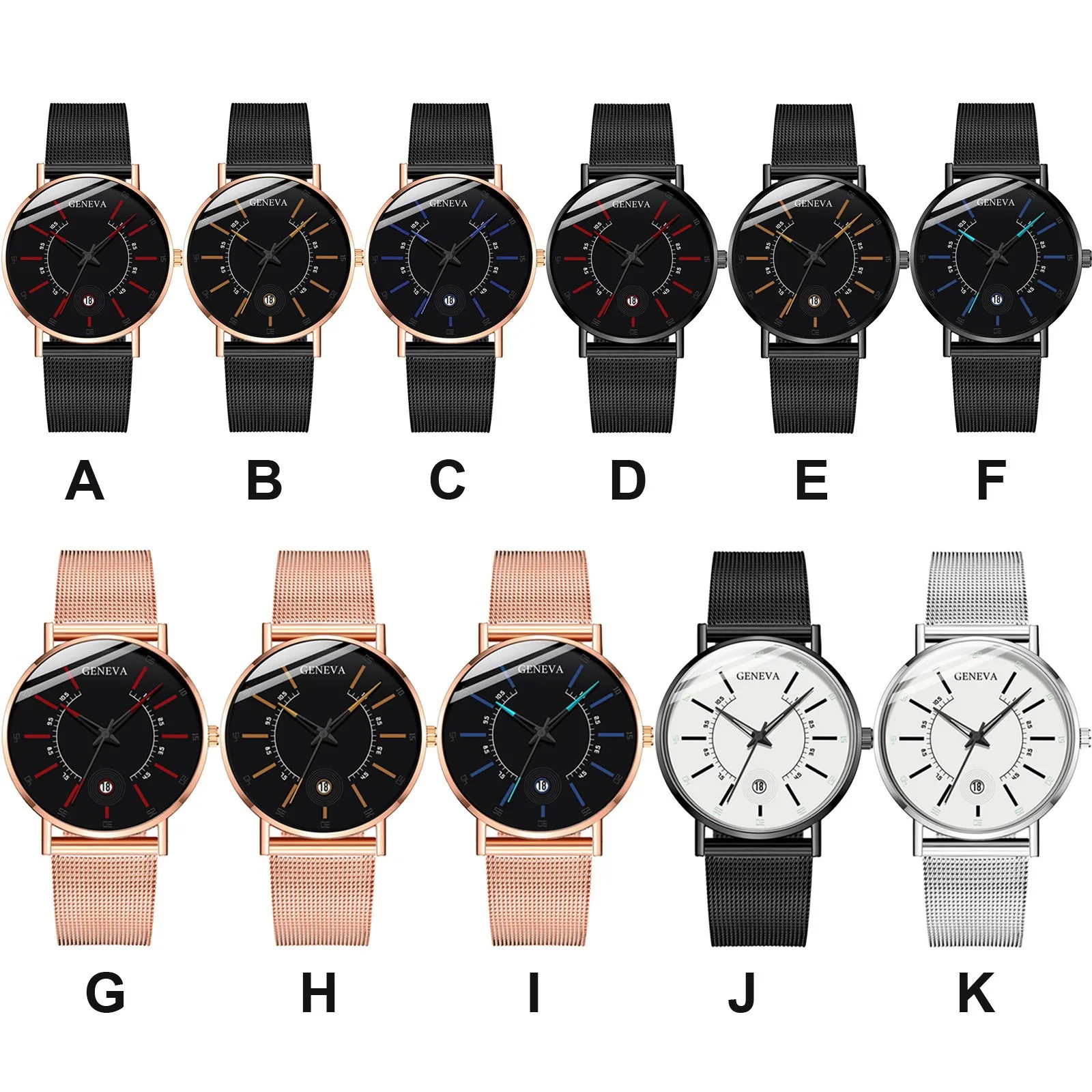 

CURDDEN Watch Men watch watch for men luxury Fashion Sport Men's Stainless Steel Case Leather Band Quartz Analog Wrist Watch