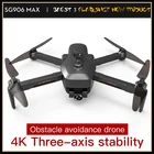 ZLL SG906 MAX или Pro 2 Камера, беспилотные летательные аппараты с 3-осевой и портативный монопод с шарнирным замком Профессиональный 4K HD GPS Wi-Fi FPV Квадрокоптер с дистанционным управлением пульт дистанционного Дрон Pro2