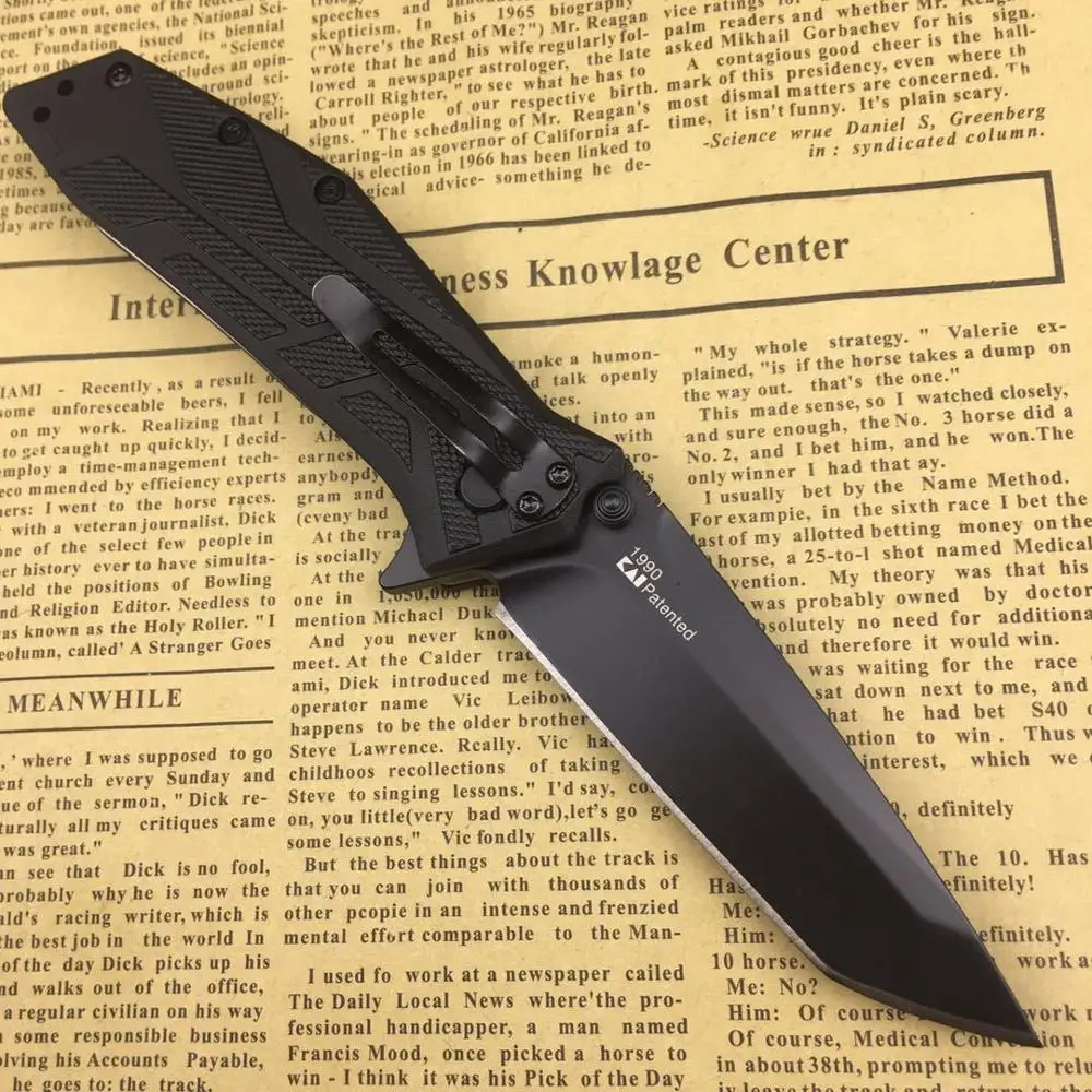 Складной нож Kershaw 7CR13MOV лезвие G10 Карманный открытый кемпинг охотничий