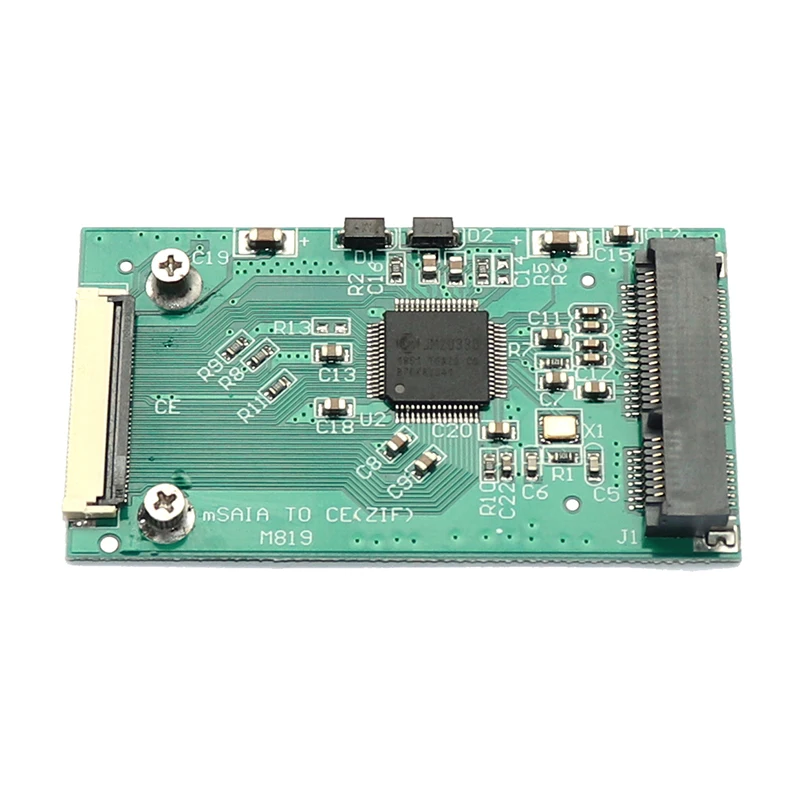 Mini PCI E mSATA SSD на 40pin ZIF CE Кабель адаптер карта zif msata 1 8 дюйма для IPOD IPAD Toshiba Hitachi HDD|pci-e