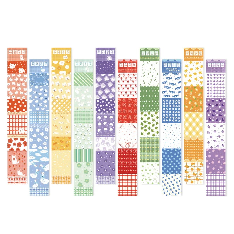 Простая клейкая лента для маскировки липкая декоративная бумага свежая ручная