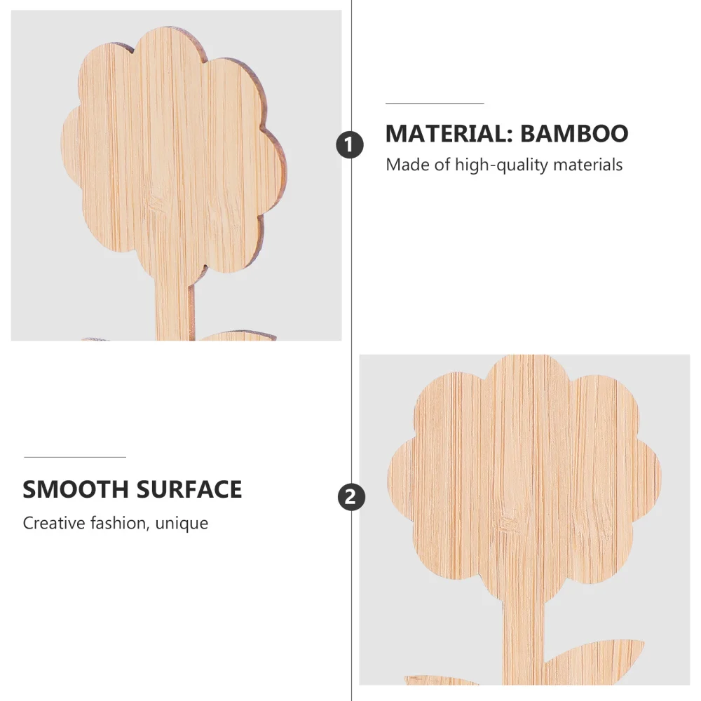 

60pcs Eco-Friendly Garden Plants Labels Plants Marking Bamboo Sticks Bamboo Tags