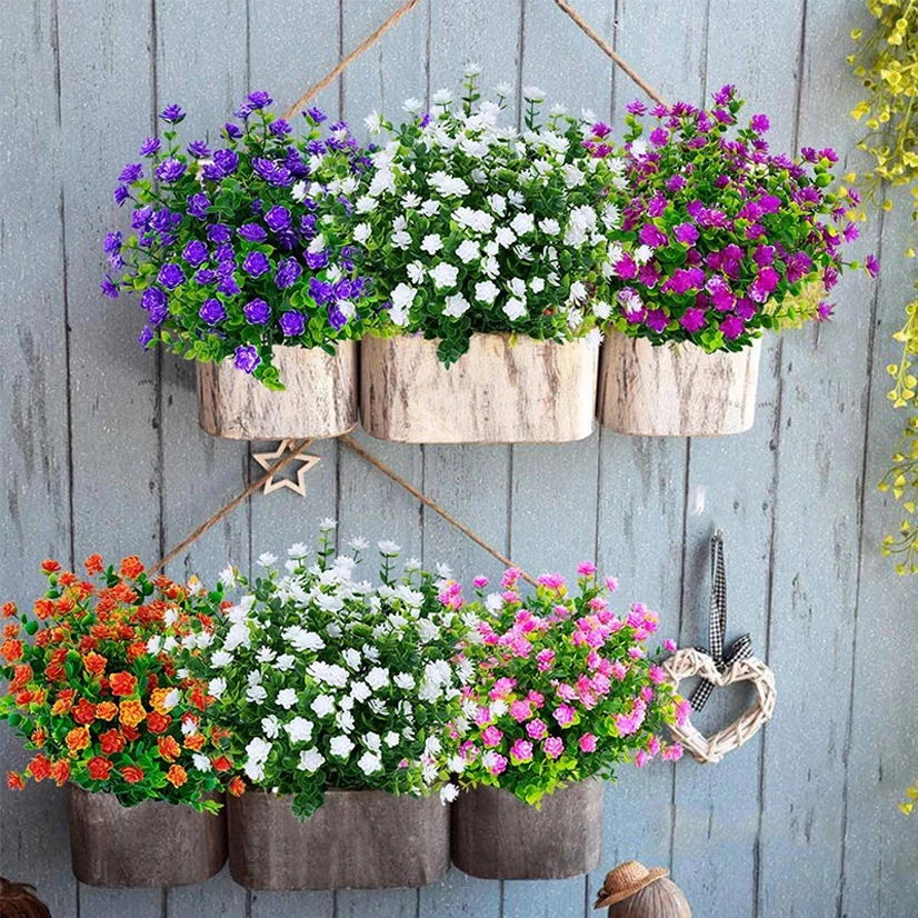 

Artificial Flower Handmade Bouquet Vase Garden Decoration Outdoor Flowers Wall Bedroom Wall Decoration Supplies