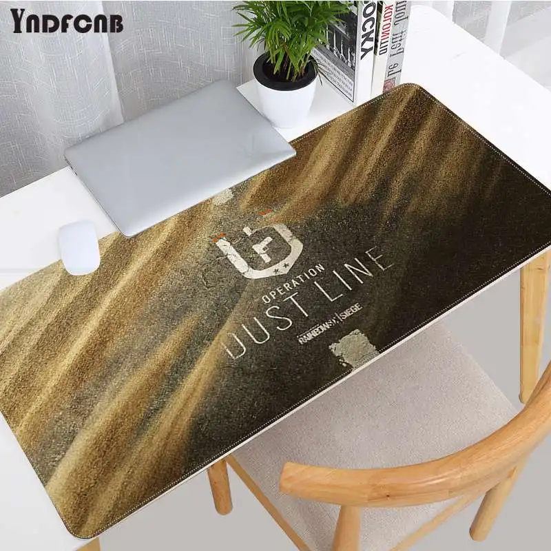

Rainbow Six Siege Cute Unique Desktop Pad Game Mousepad Size for Keyboards Mat Mousepad for boyfriend Gift